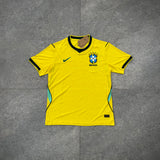 Camisa Brasil Amarela Masculina Jogador- Premium