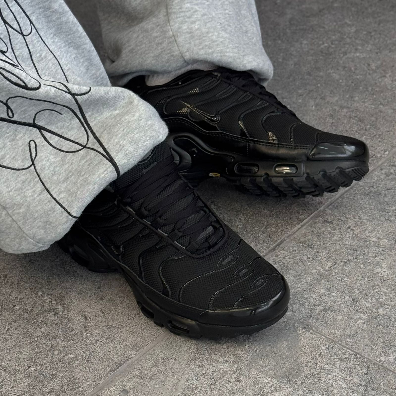 Nike Air Max Plus Tn Preto - importado