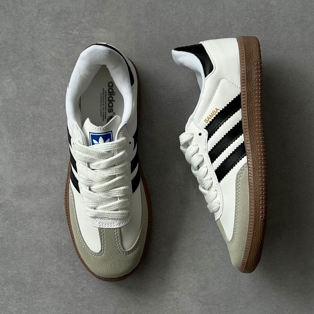 Adidas Samba Branco - premium