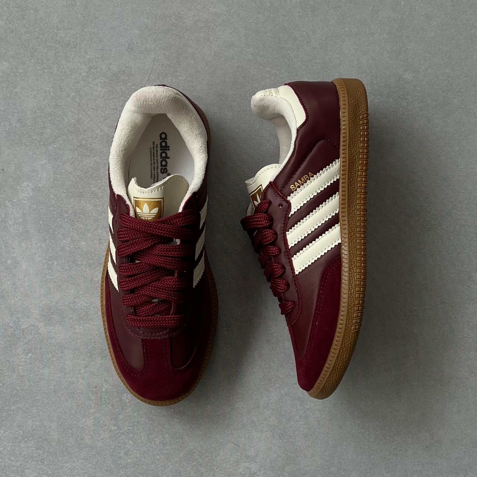 Adidas Samba vinho - premium