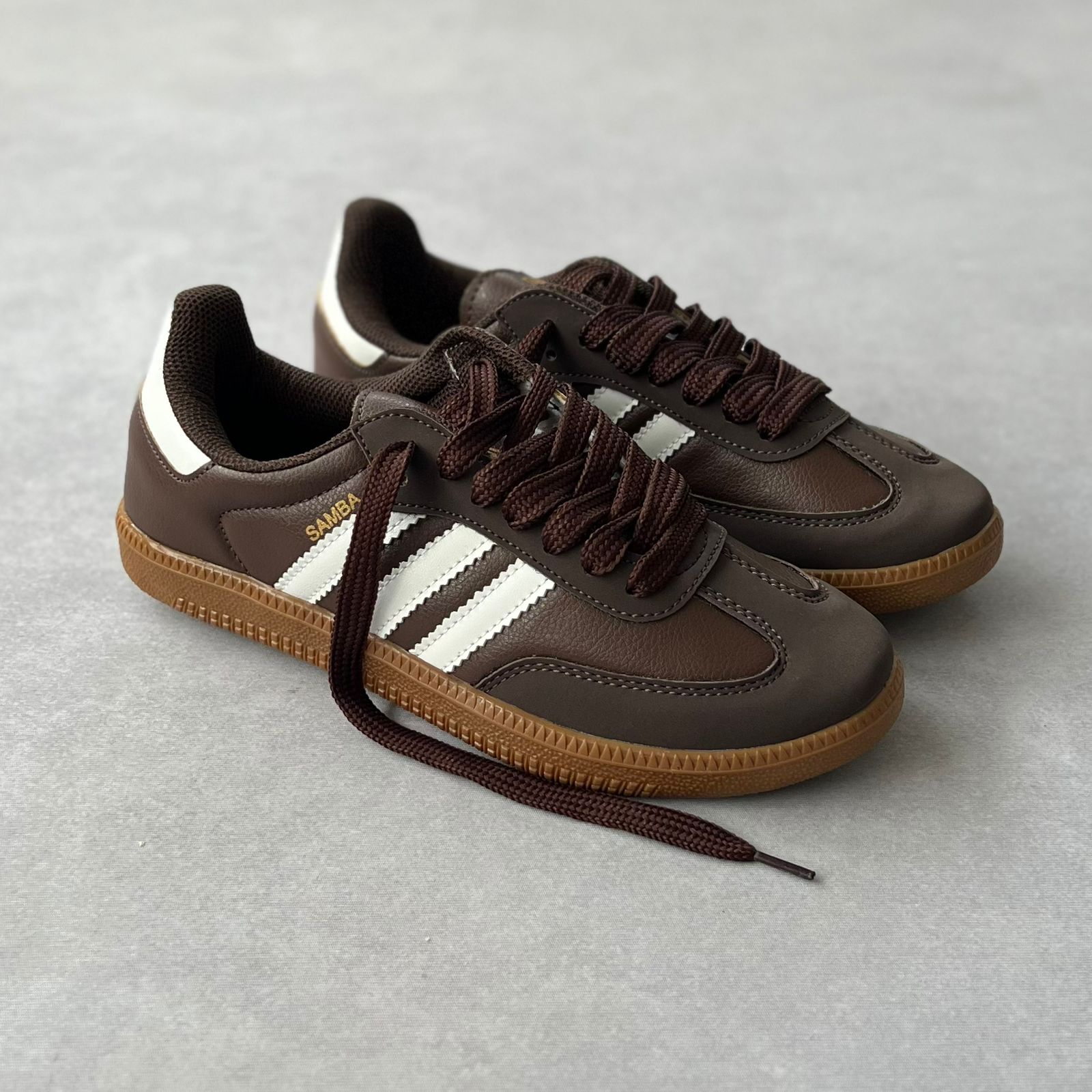 Adidas Samba Marrom - premium