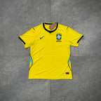 Camisa Brasil Amarela Masculina Jogador- Premium