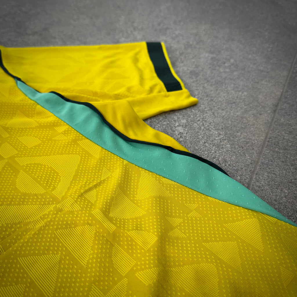 Camisa Brasil Amarela Masculina Jogador- Premium