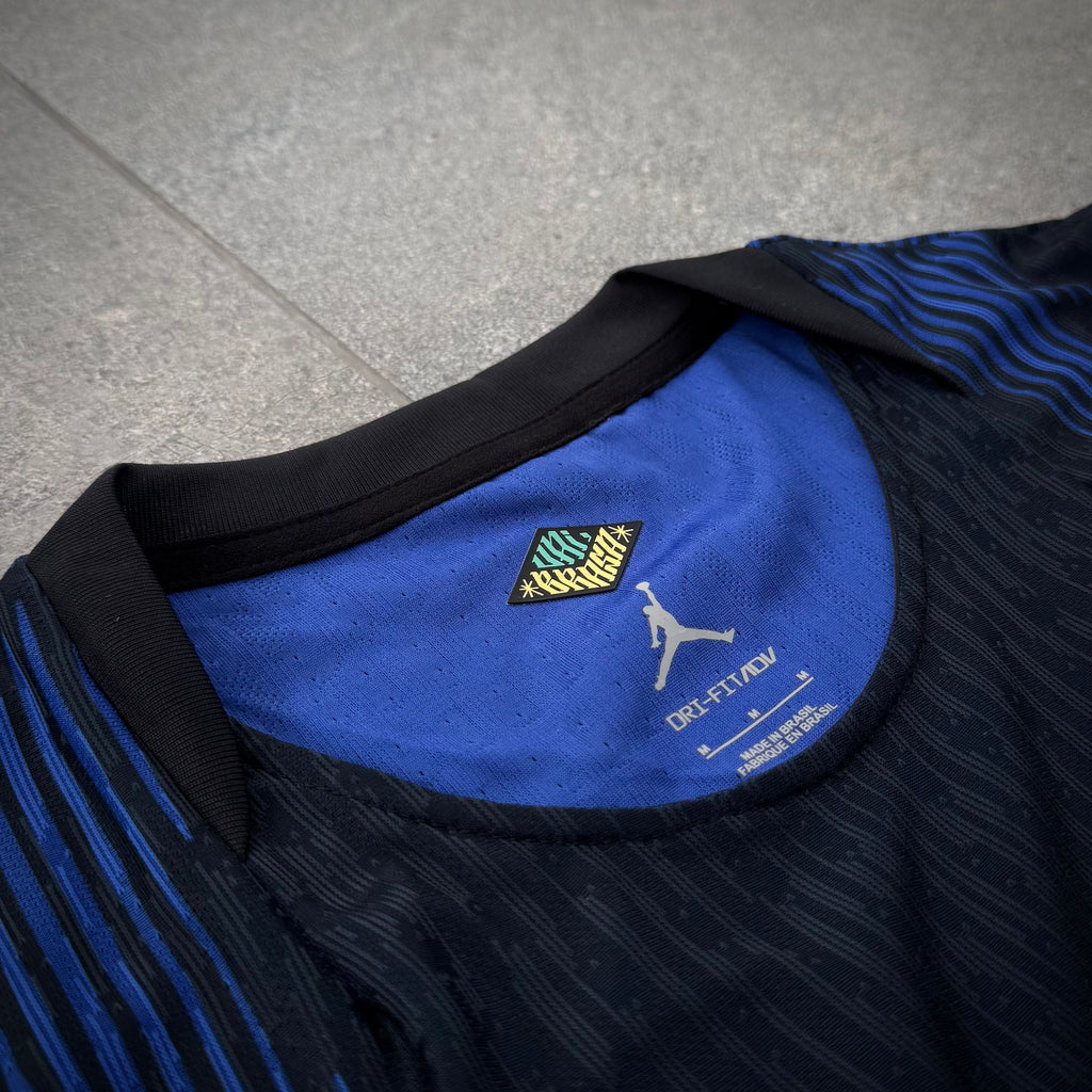 Camisa Brasil Azul Masculina Jogador- Premium