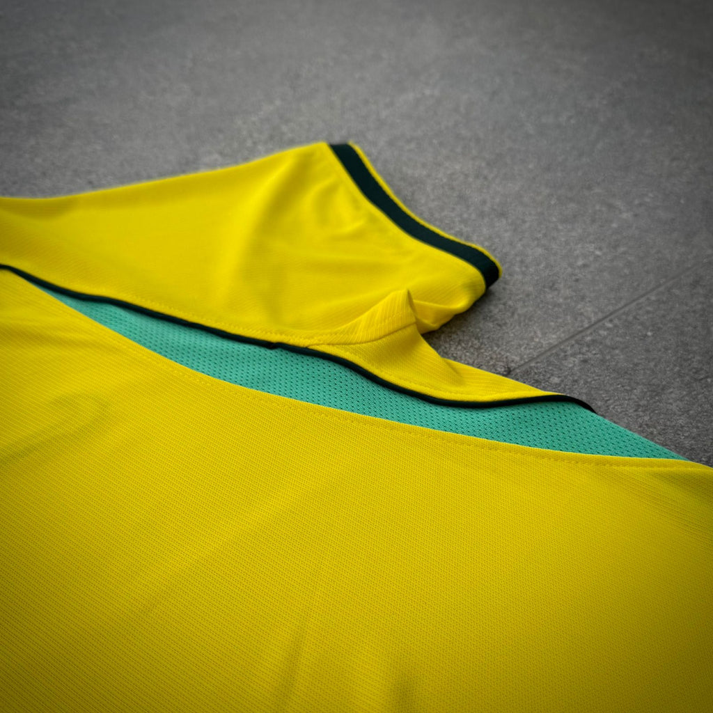 Camisa Brasil Amarela Masculina Torcedor- Premium