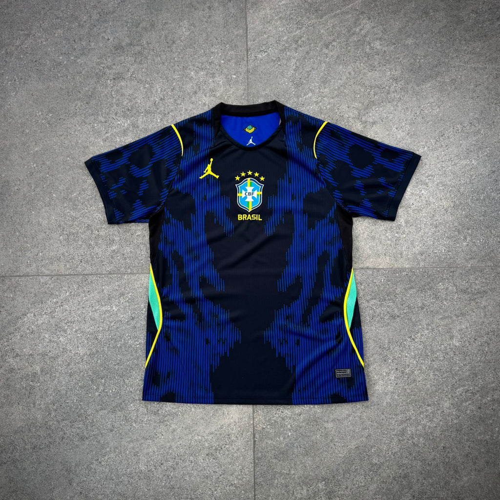 Camisa Brasil Azul Masculina Torcedor- Premium