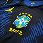 Camisa Brasil Azul Masculina Torcedor- Premium